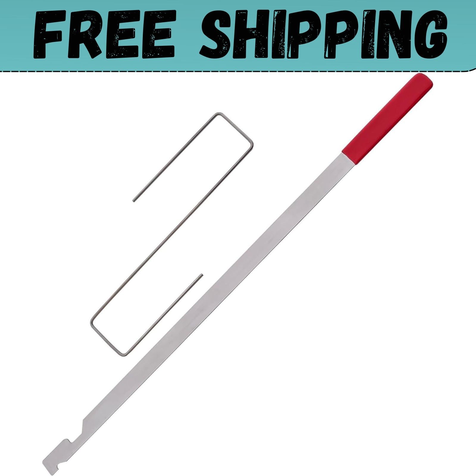 22 inches Slim Jim Tool, Stainless Steel Professional Auto Tool with Clematis...
