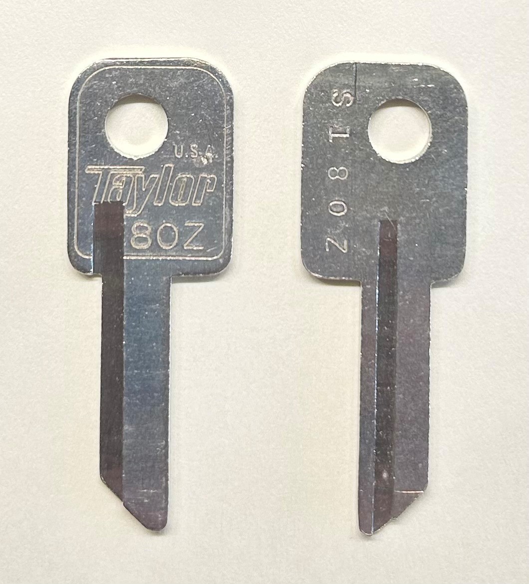 Taylor S18OZ same as SW2 Key Blank uncut (1 Pc)