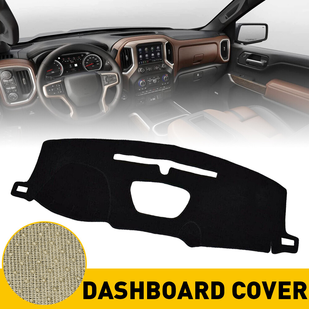Fits 2019-2021 CHEVY SILVERADO DASH COVER DASHBOARD MAT PAD DASHMAT GMC Sierra