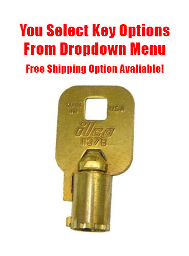 RVC vending tubular key 201 - 301   Royal Vendors soda  - you select code