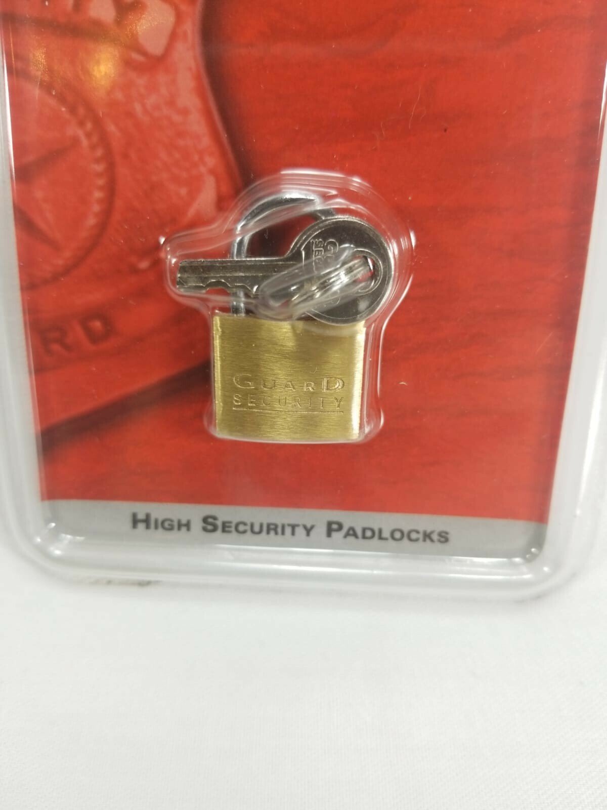 Guard-Security High Security Padlocks 3/4" Brass Strong Steel /3 Keys