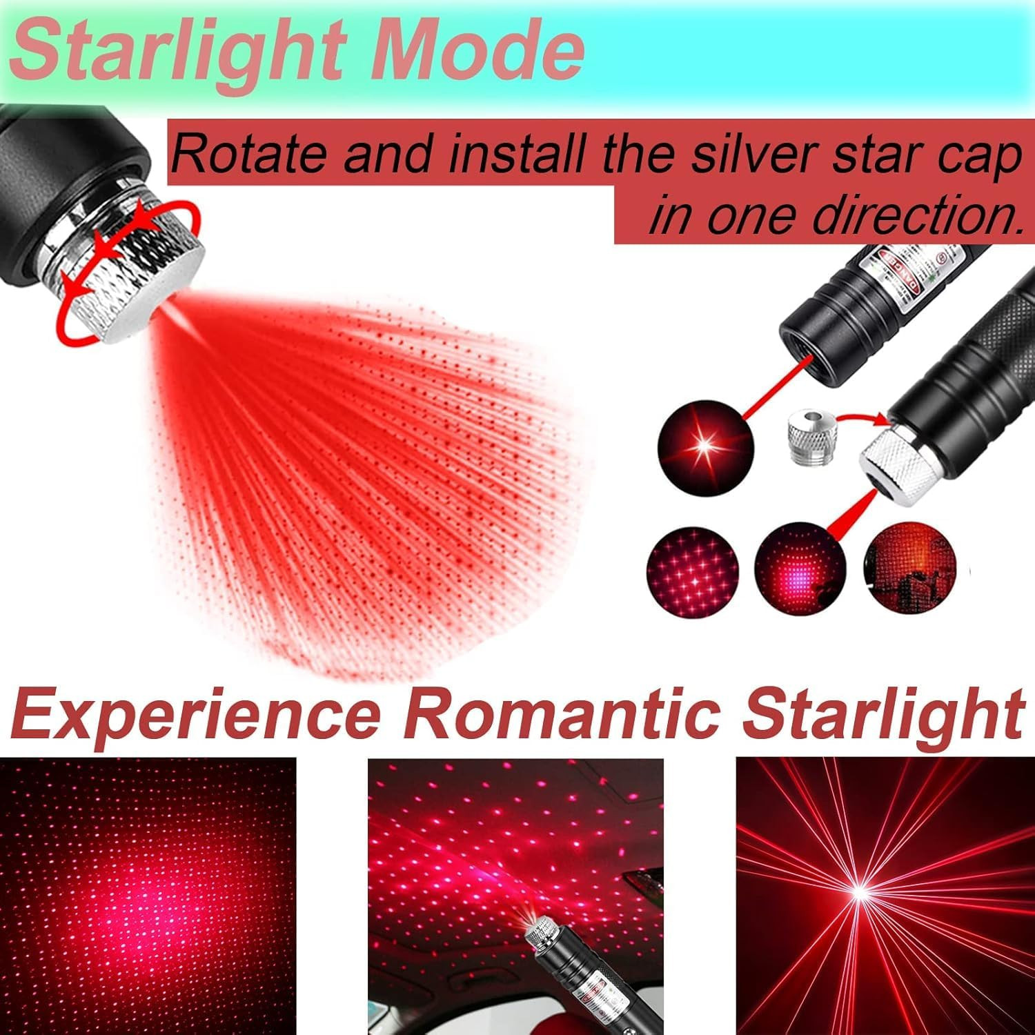 Red Laser Pointer, Laser Pointer [Material Upgrade] Laser Pointer Pen，Red Lazer