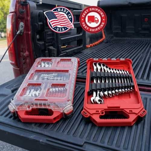 TripleD Tools Wrench Organizer Insert for Milwaukee Packout Organizer V2 | USA