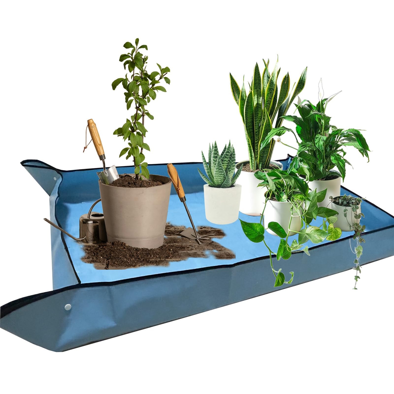 59" x 39" Extra Large Plant Repotting Mat, Foldable Gardening Mat for Indoor,...