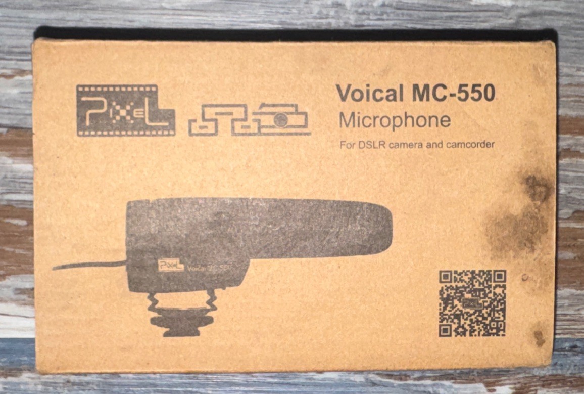 Pixel Voical MC-550 microphone for DSLR Camera And Camcorder