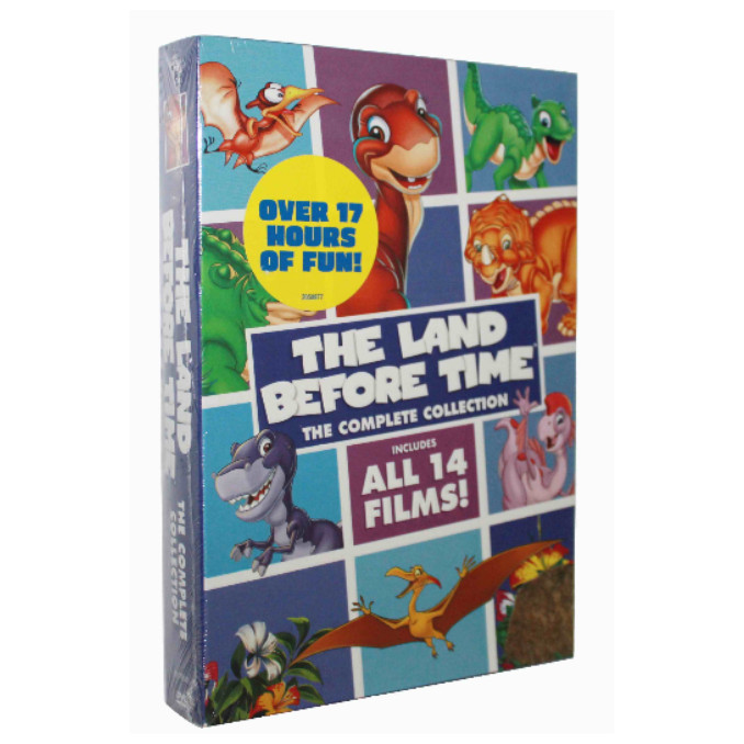 The Land Before Time Complete Collection All 14 Films DVD 8-Disc Box Set Sealed