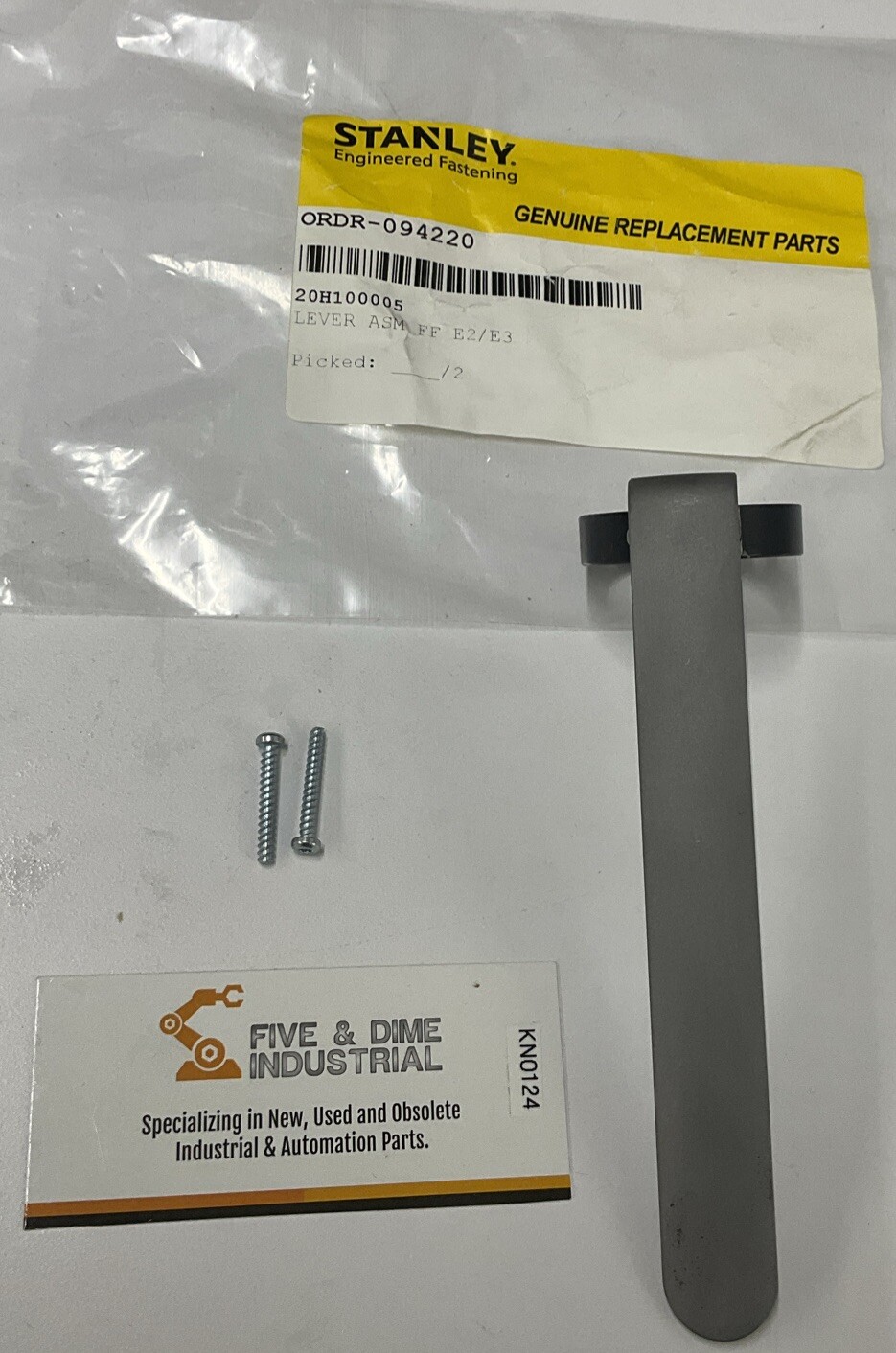 Stanley 20H100005 ASM FF E2 E3 Nutrunner Lever (CL235)