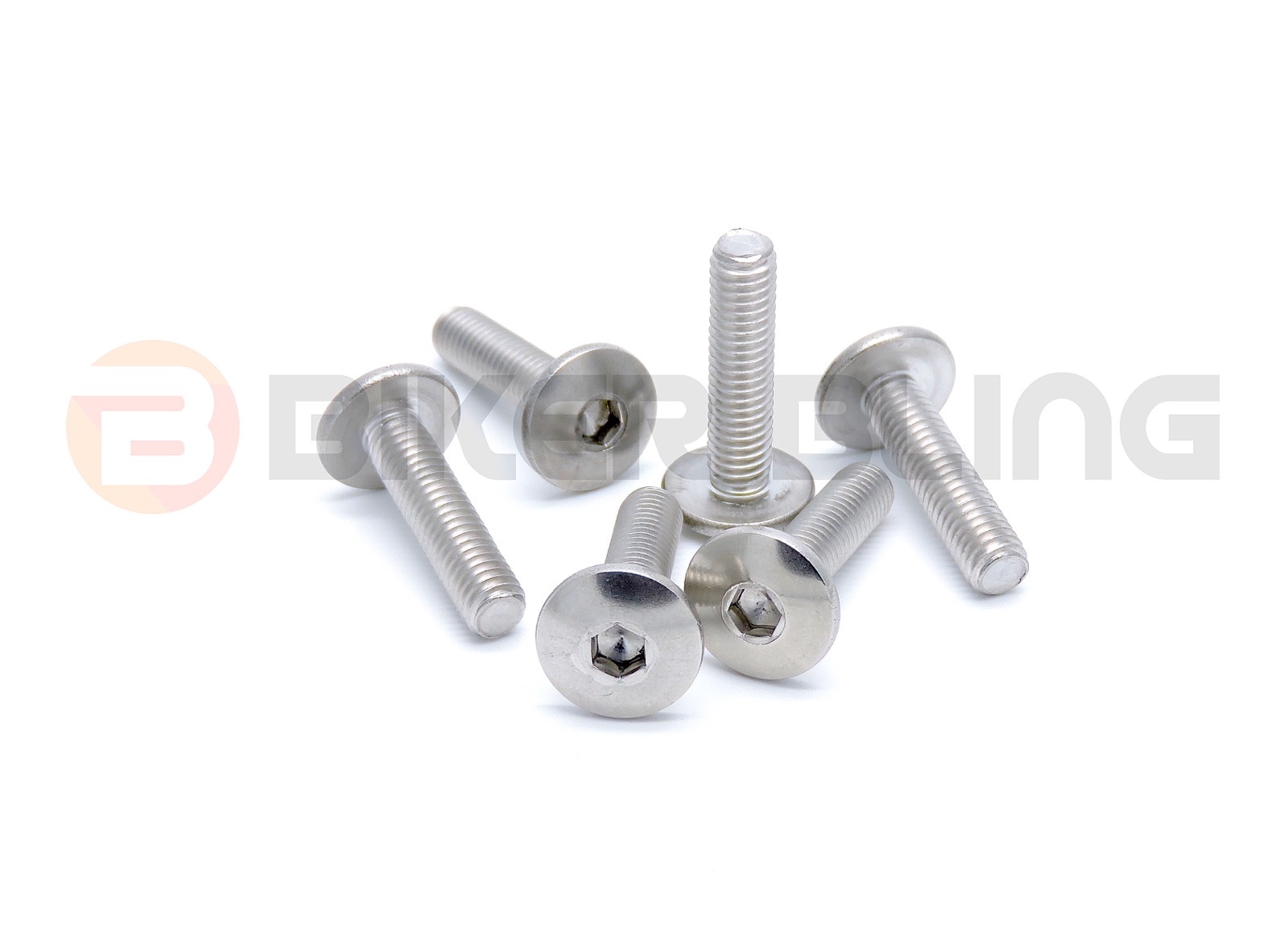 10x Kawasaki M6x25 stainless steel motorcycle fairing panel cover fender bolts