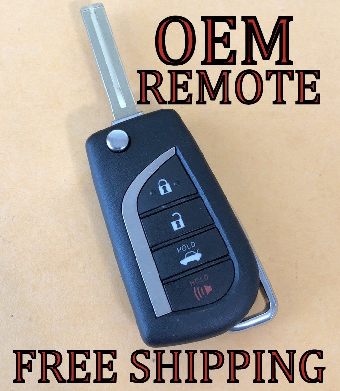 OEM 18 19 20 21 22 23 24 TOYOTA CAMRY FLIP KEY REMOTE FOB HYQ12BGF 89070-33E91