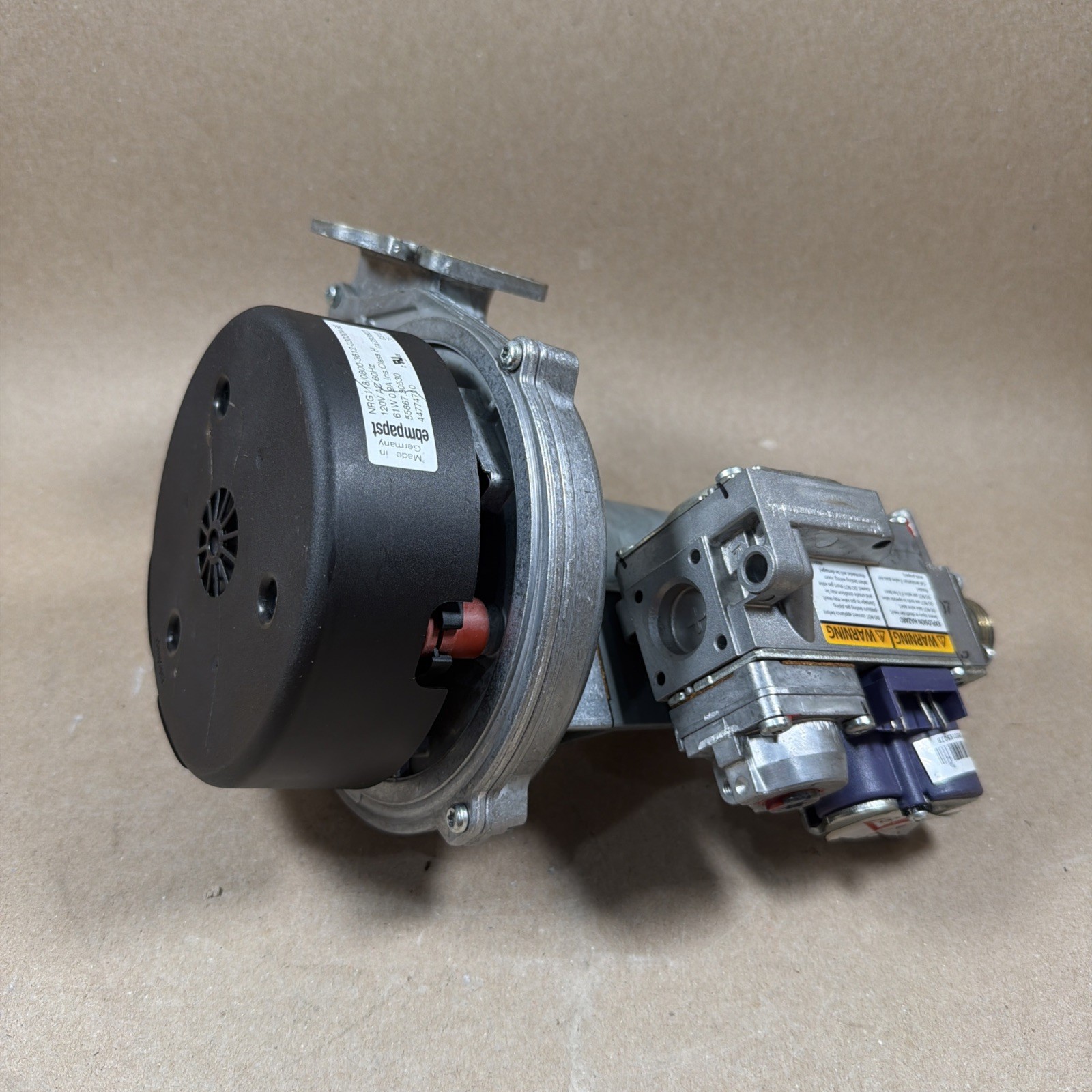 TESTED🔥🔥 Ebmpapst Blower Motor Venturi  NRG 118/0800-3612-030304-68 115v AC