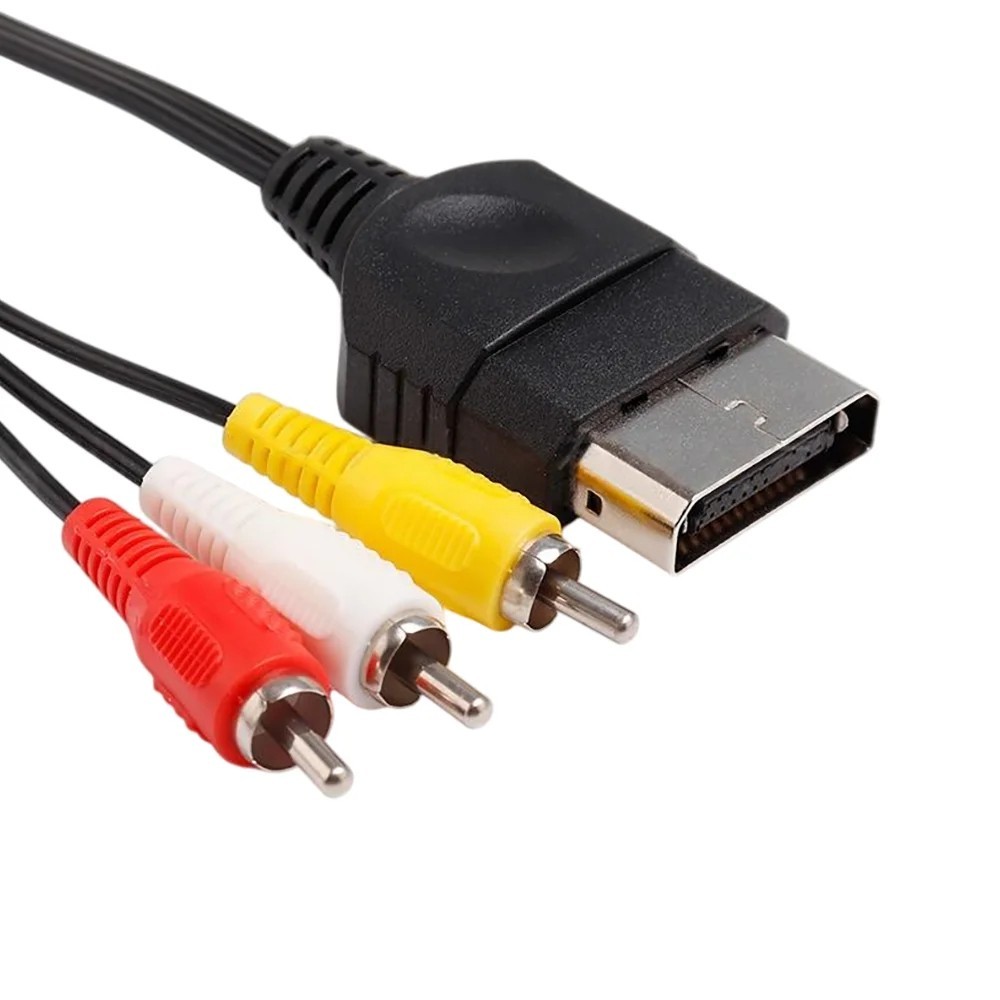 AV Cable for Original Microsoft Xbox Composite Cord TV New Audio Video