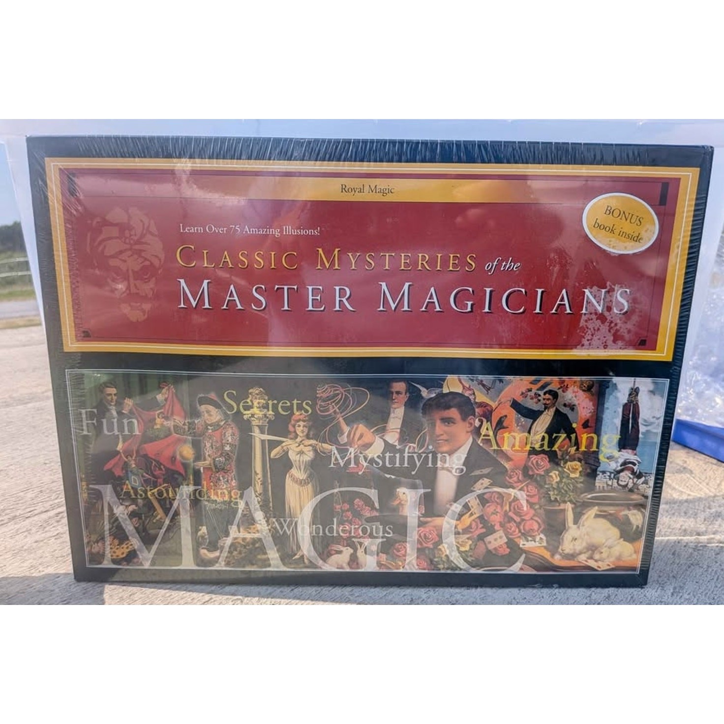 Royal Magic Classic Mysteries of Master Magicians Magic Set