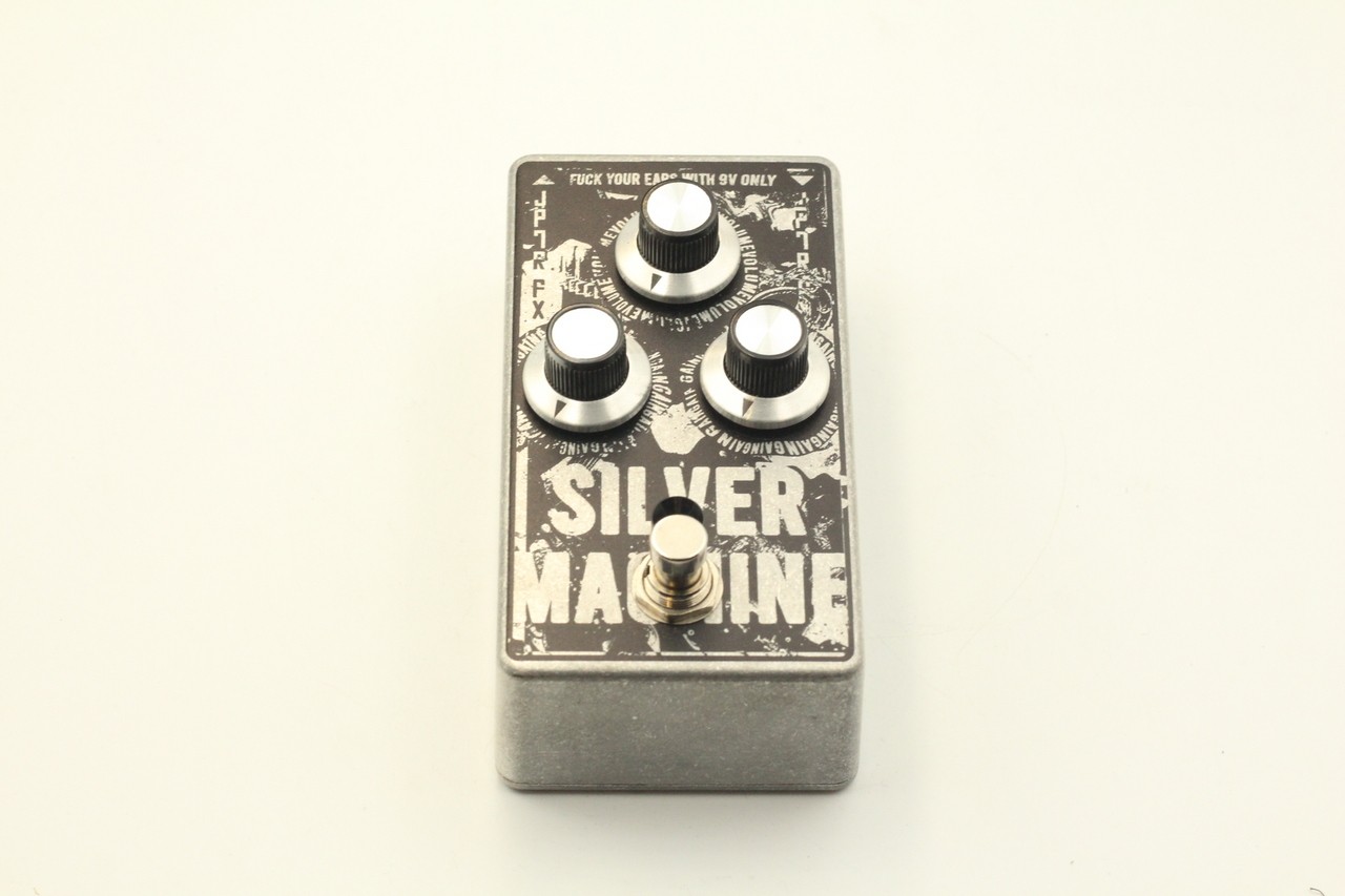 JPTR FX SilverMachine Octave Fuzz Guitar Effect Pedal Used