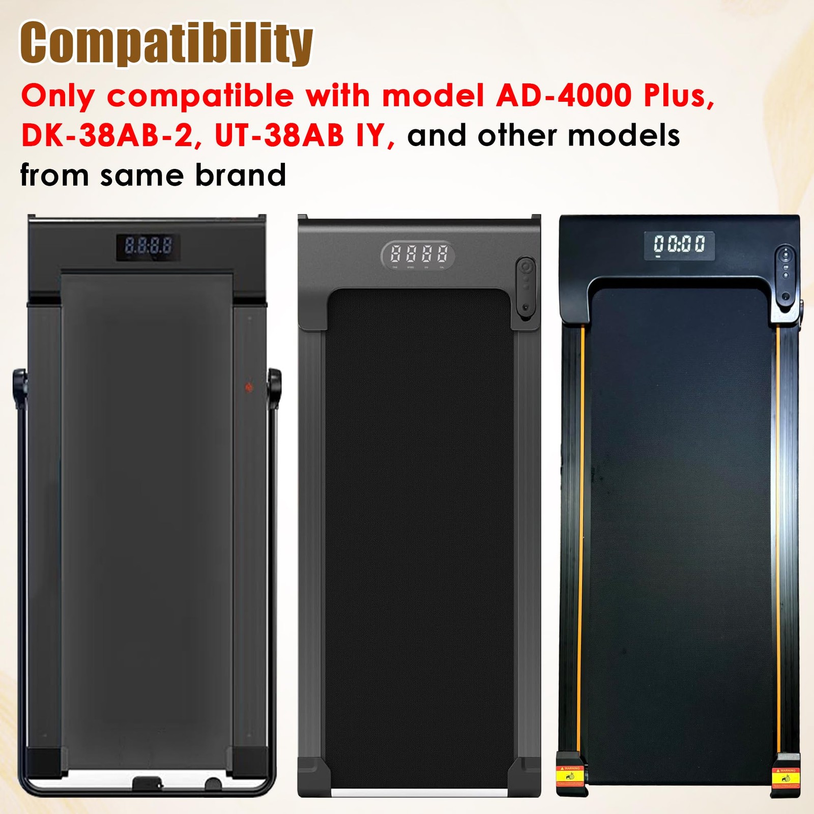Walking Pad Remote Replacement Compatible with Model AD-4000 Plus, DK-38AB-1,...
