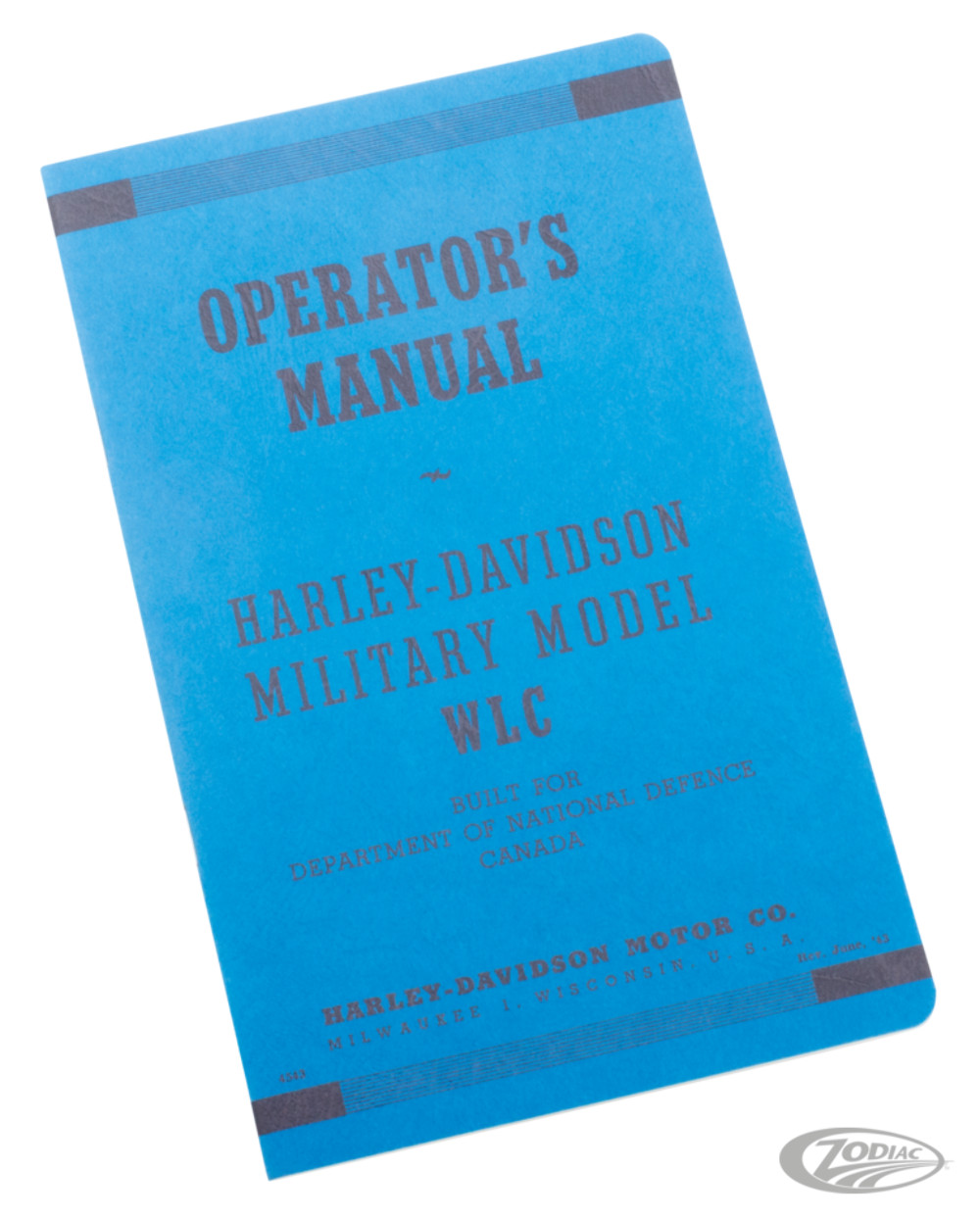 Manual for WLC Canadian Army 45CI 1942-1944