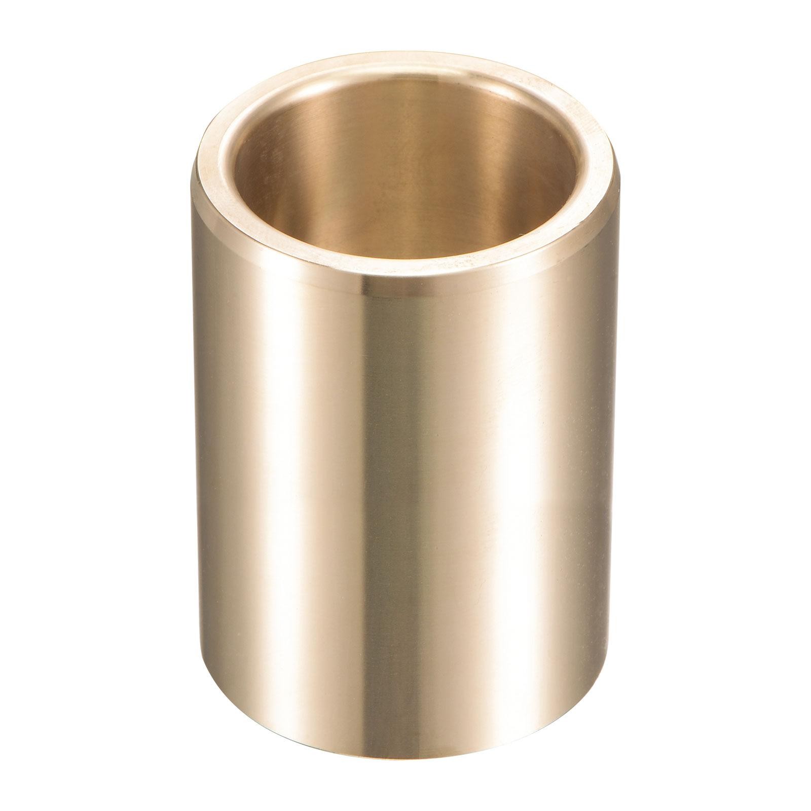 Sleeve Bearings 30mm x 38mm x 60mm Wrapped Oilless Bushings Cast Brass
