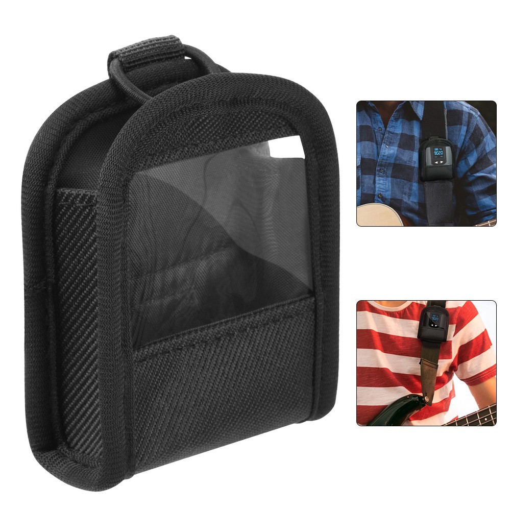 Portable Wireless Bodypack Transmitter Pouch Transparent Design High Quality