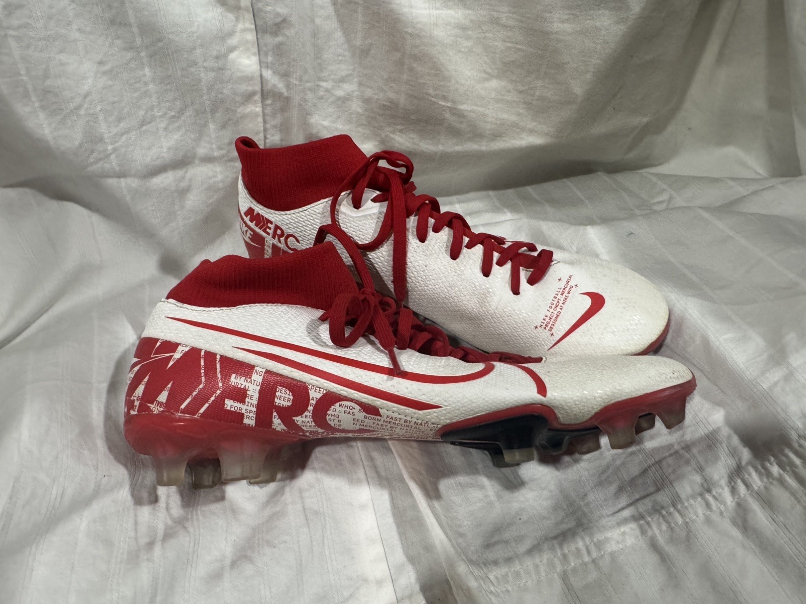 Nike Mercurial Boys Soccer Football Cleats Shoes Size 6 Excellent Condition!