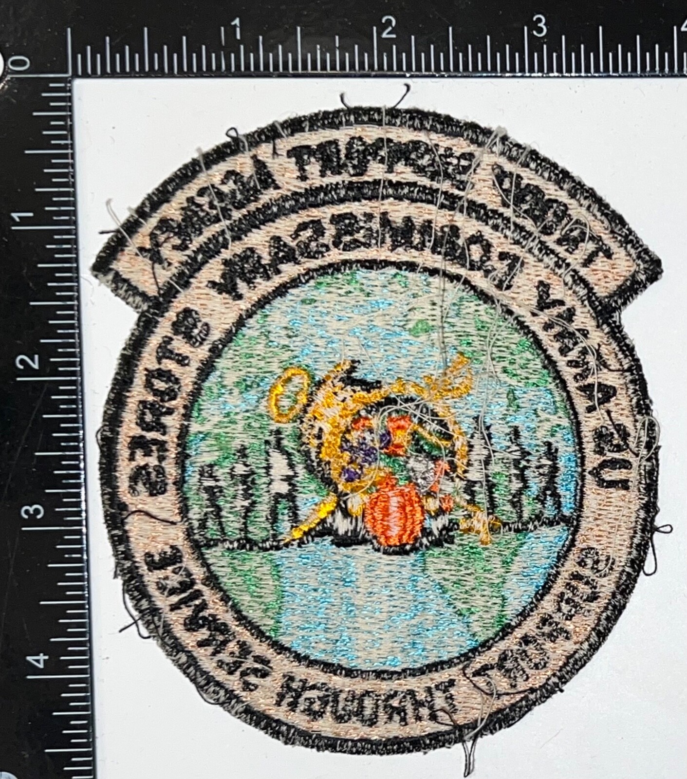 Cold War US Army Commissary Stores Troop Support Agency Patch