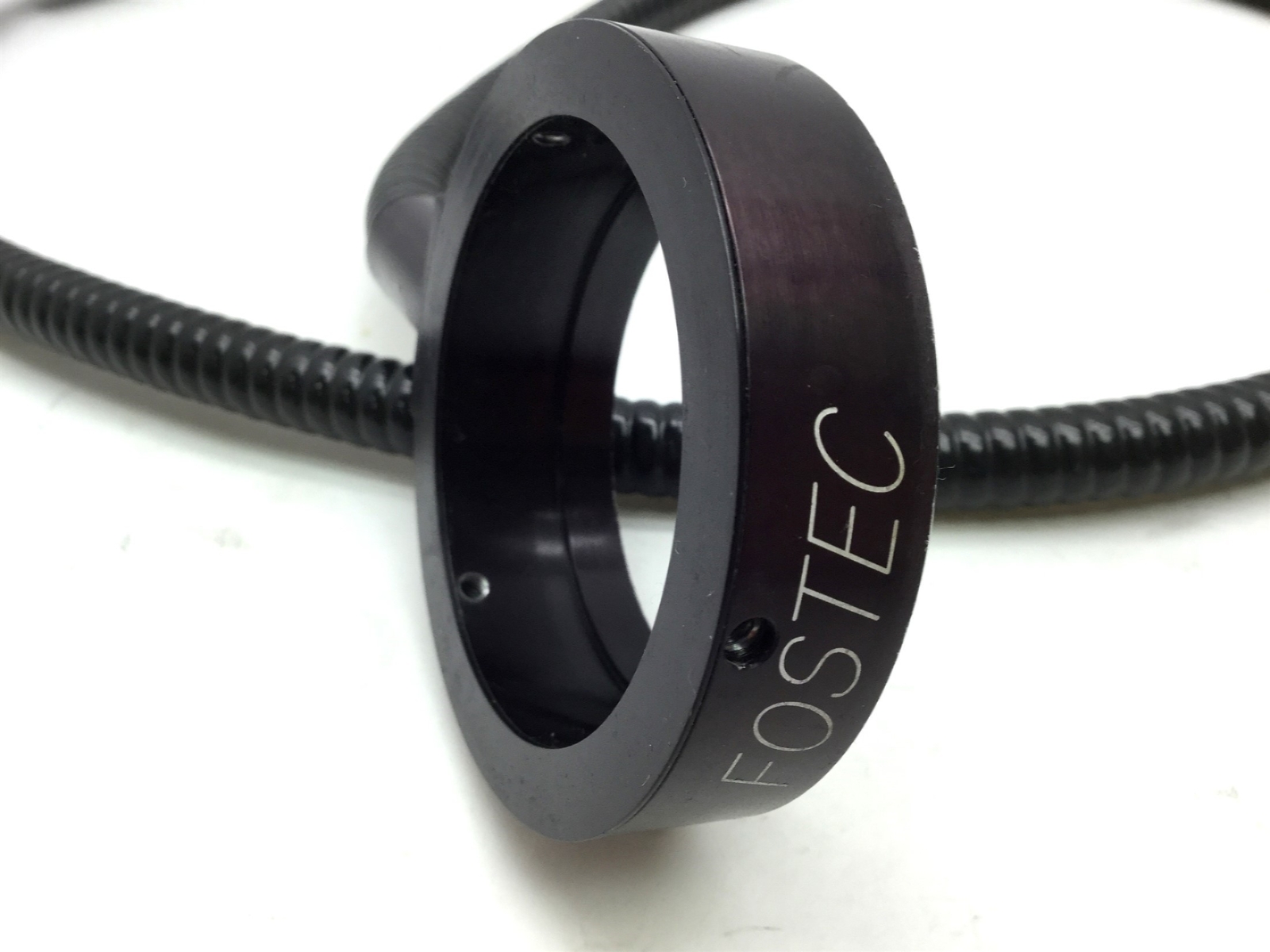 Fostec Fiber Optic Light Ring, ID: 50mm Ring, 16mm Input, 33" Length, 8mm Bundle