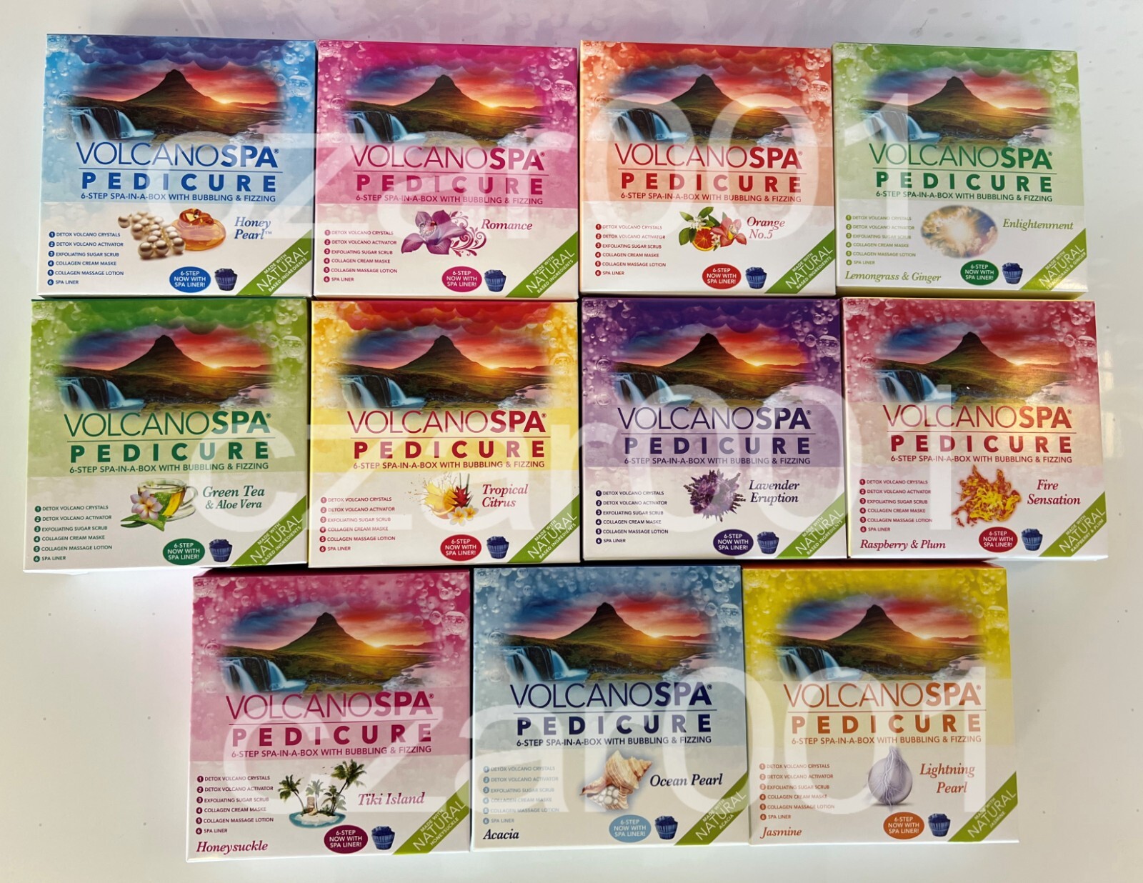 La Palm Pure Organics VOLCANO SPA 5 step-11 scent available!