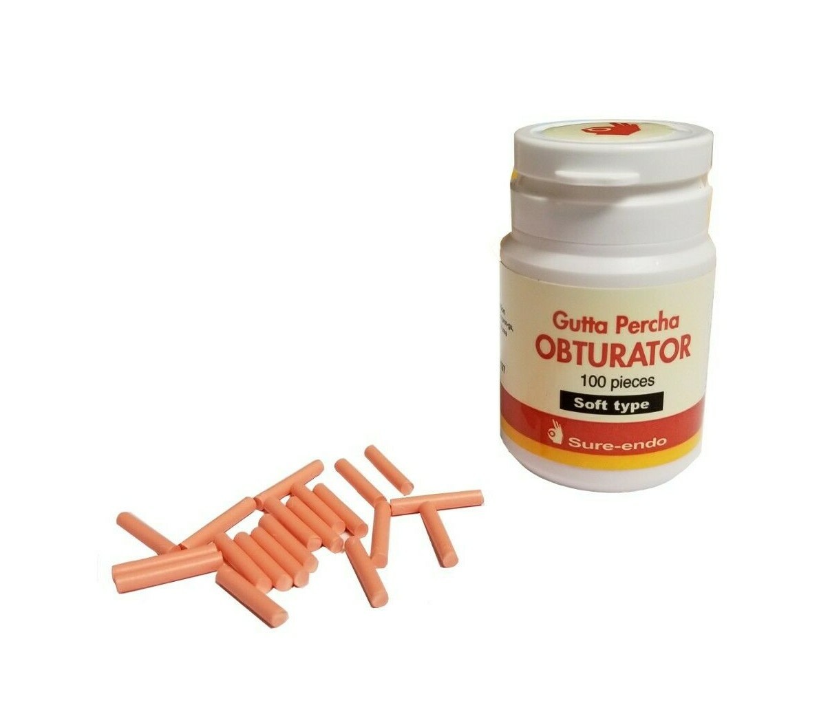 100 pcs of Endodontic Gutta Percha Pellets for Gutta Easy Obturation System