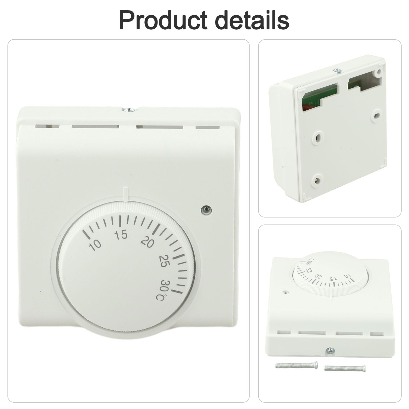 Room Thermostat Floor Heating For Mounted With On/off Switch Controller