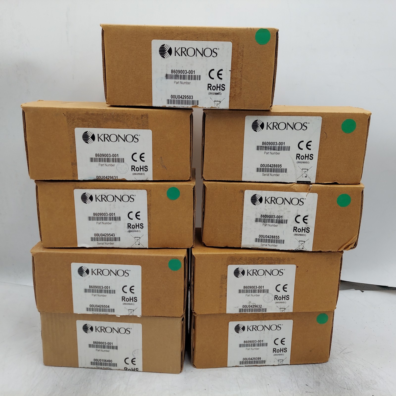 LOT OF 9 Kronos 8609003-001 - NA Power Kit for external outlet in touch slim new