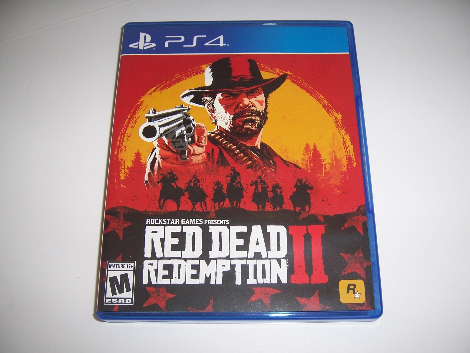 Original Case Box Replacement Sony PlayStation 4 PS4 Red Dead Redemption II 2