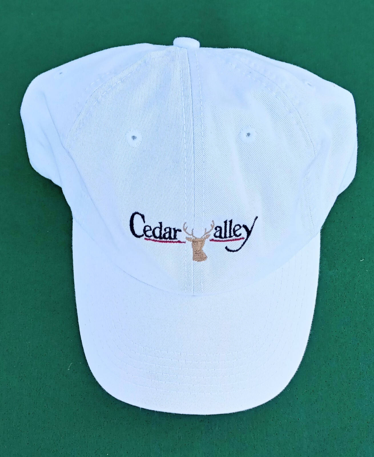 Greg Norman Collection Cedar Valley Embroidered Adjustable Golf Hat Unused New