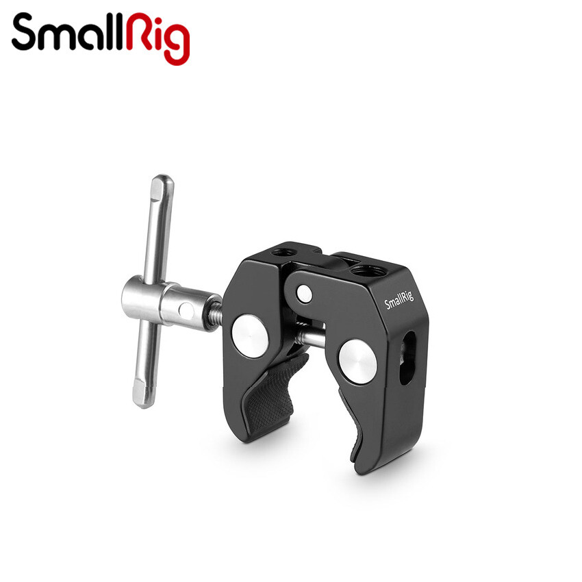SmallRig Super Clamp w/ 1/4 & 3/8 Thread for Cameras Lights Umbrellas Hooks -735