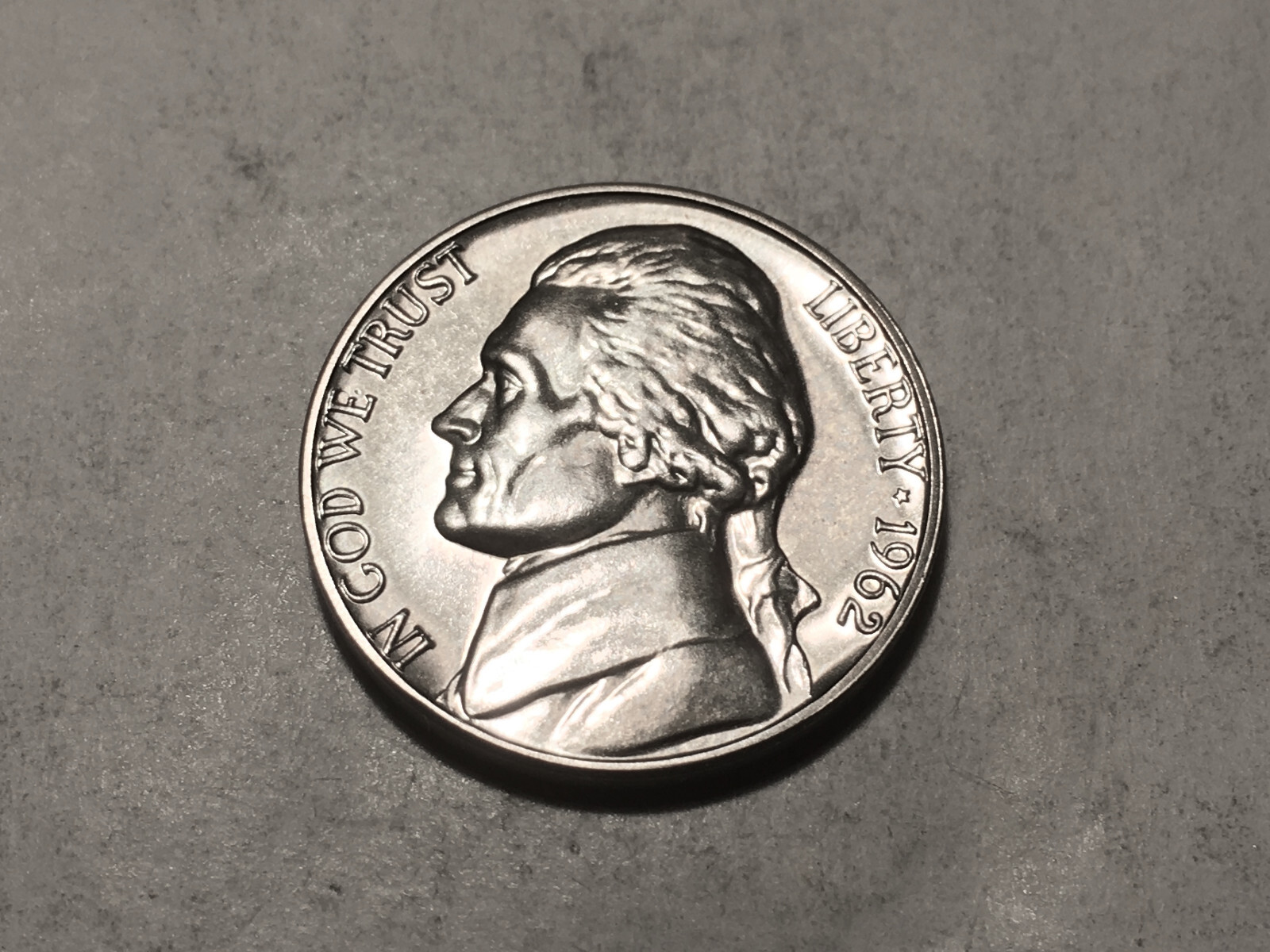 1962 WDDO-002 Gem Proof Strong Doubled Die Obverse Jefferson Nickel Error