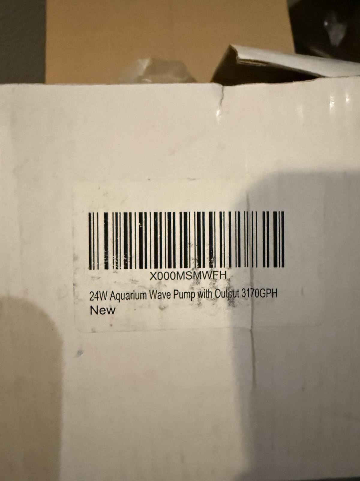 24 watt aquarium wave pump with output 3170 gph New In Box