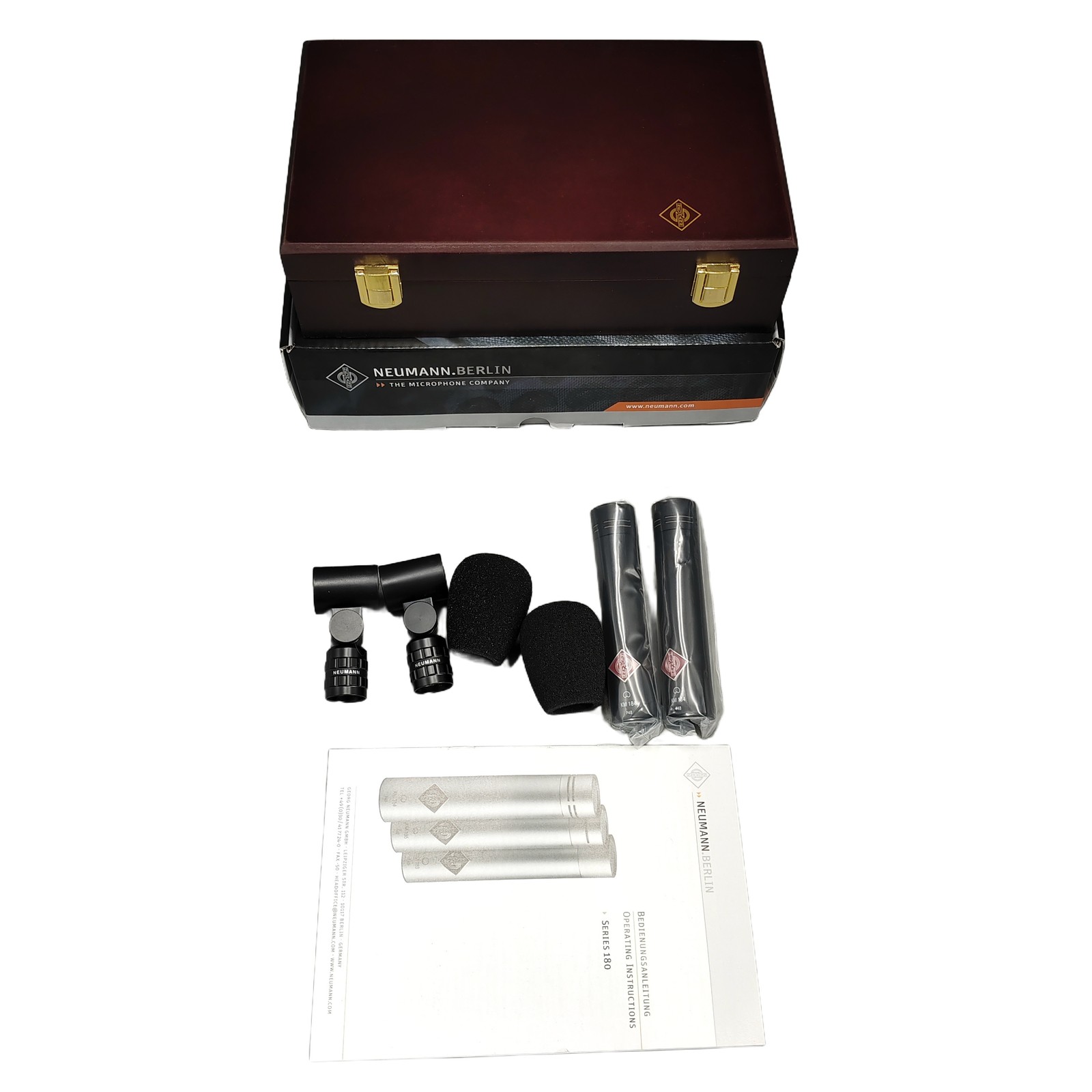 Neumann KM 184 MT Professional Wired Stereo Set