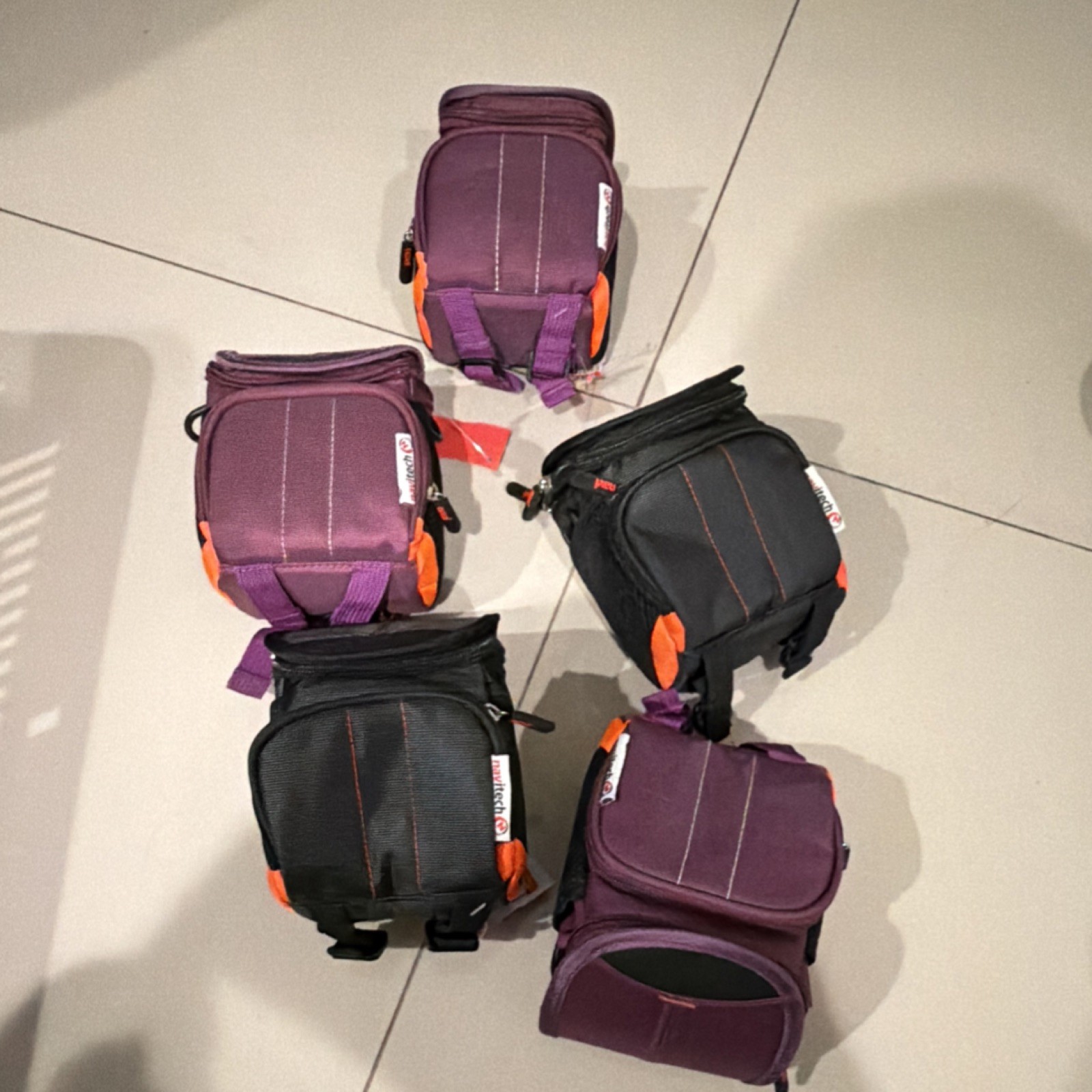 Matitech Camera Bags Nylon Accessory Compartments. Price per unit
