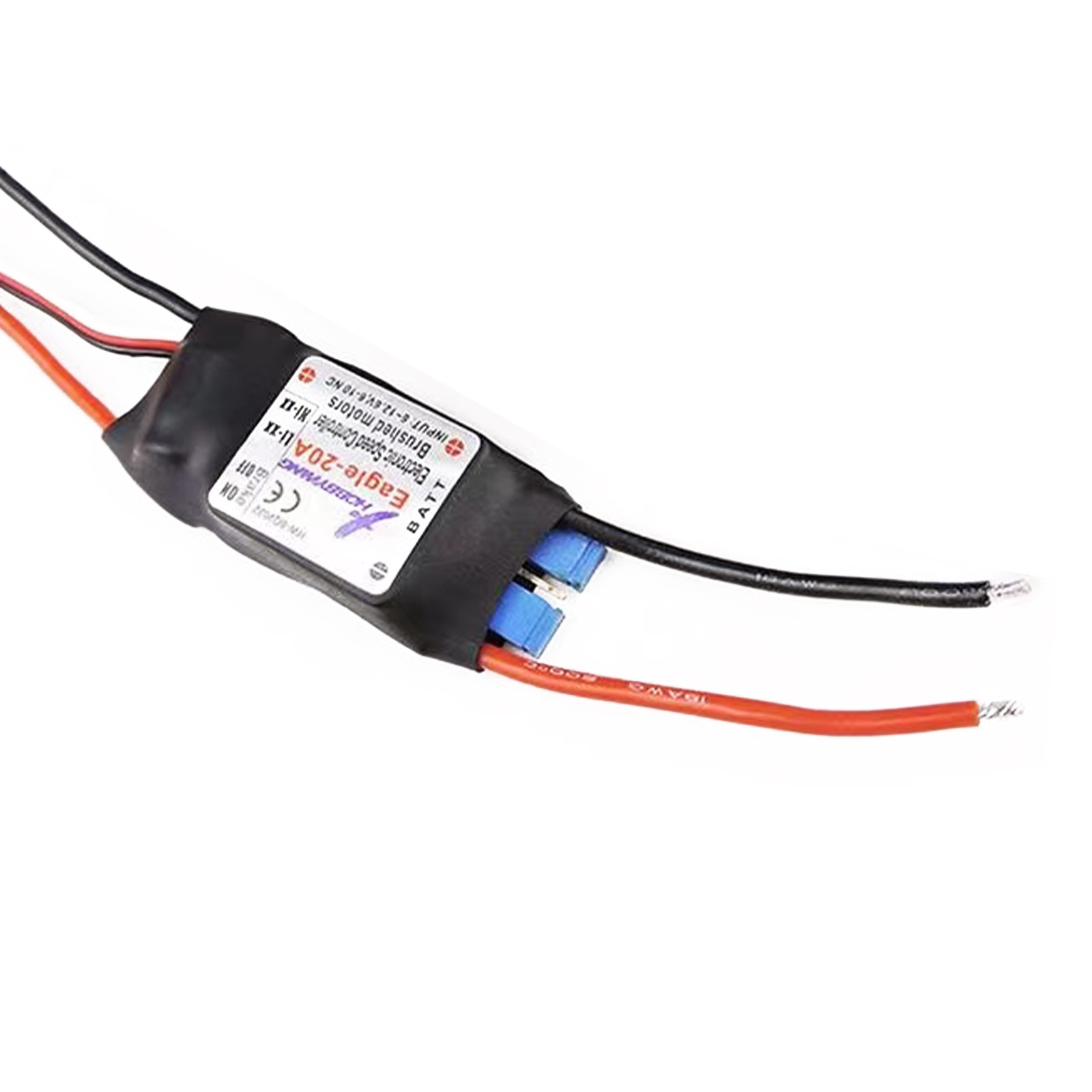 RC Airplane Plane Brushed Motor ESC for Hobbywing Eagle 20A Speed Controller B