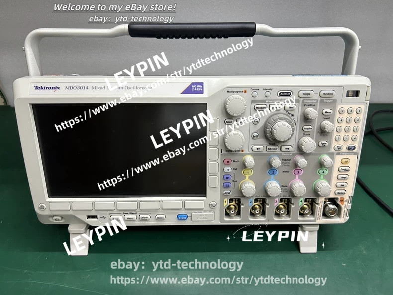 1PCS Tektronix MDO3014 Mixed Domain Oscilloscope, 4CH, 100 MHz, 2.5 GS/s *ytd