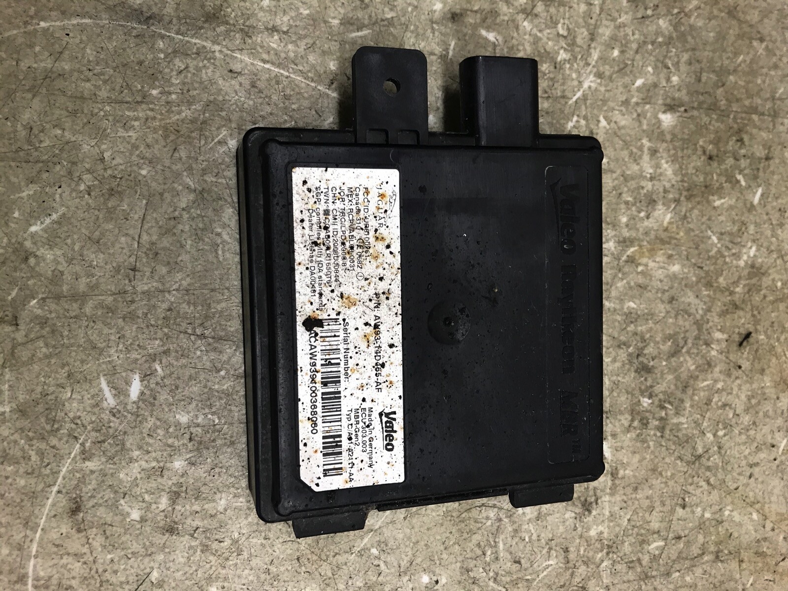 10 11 12 13 14 15 Jaguar XJ Blind Spot Module Monitor AW93-14D455-AF