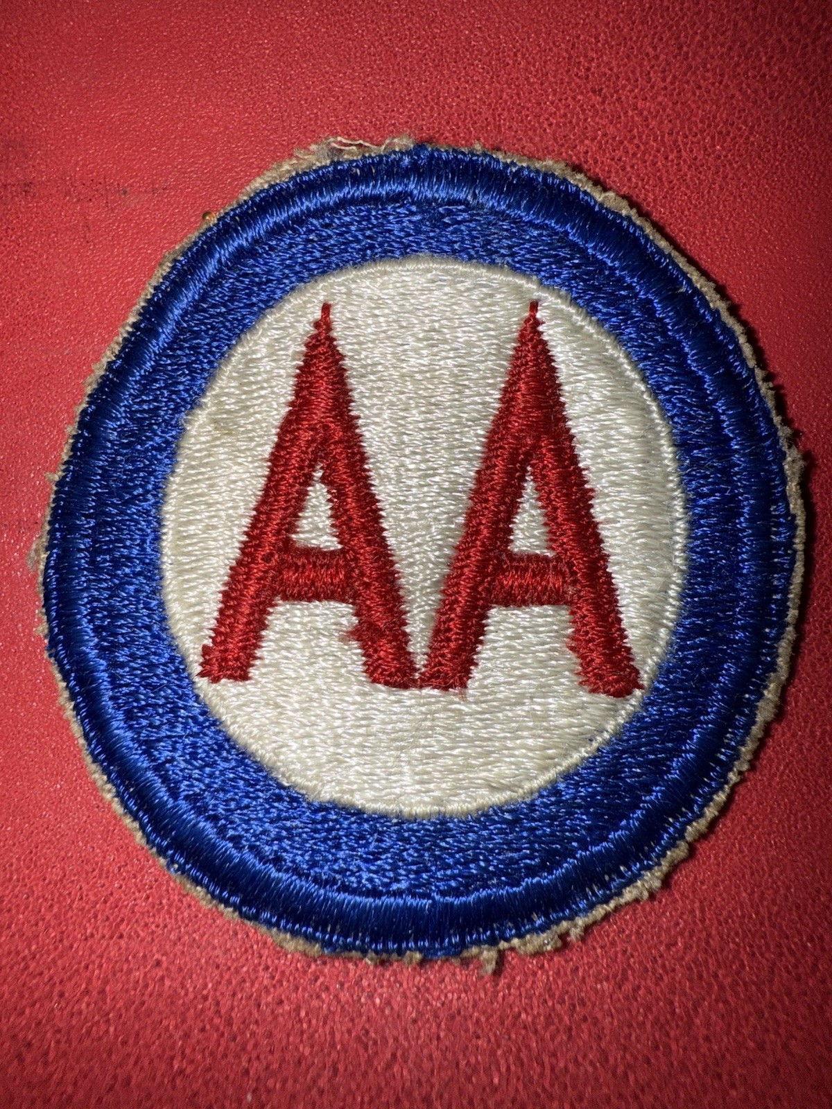 WW2 Anti Aircraft Command (See Backing) SSI Patch (AK/AO)