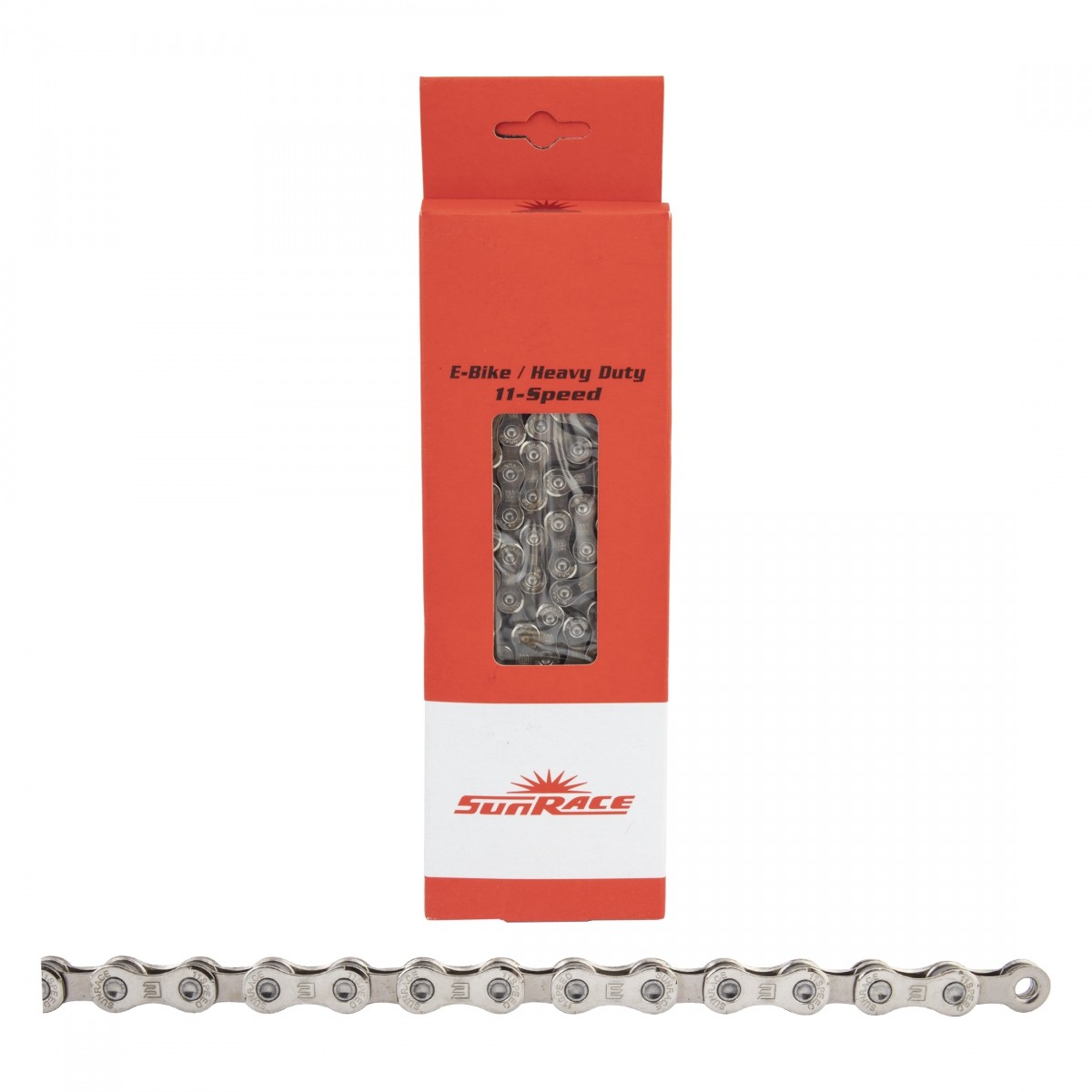 Sunrace CN-11E 11-Speed E-MTB Chain with Teflon Coated Plates & High Tensile