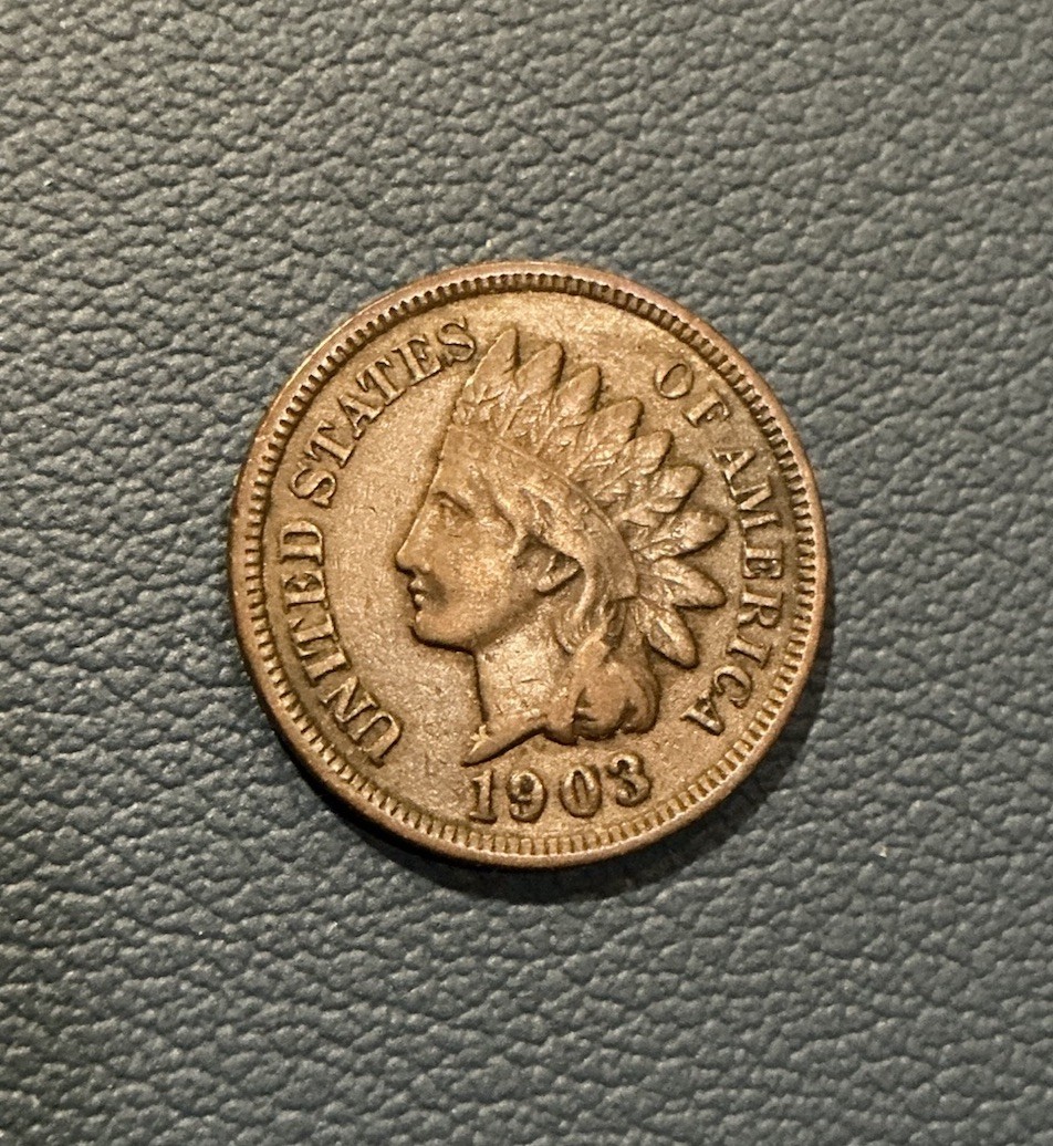 1903 1C Indian Cent - Vintage Penny