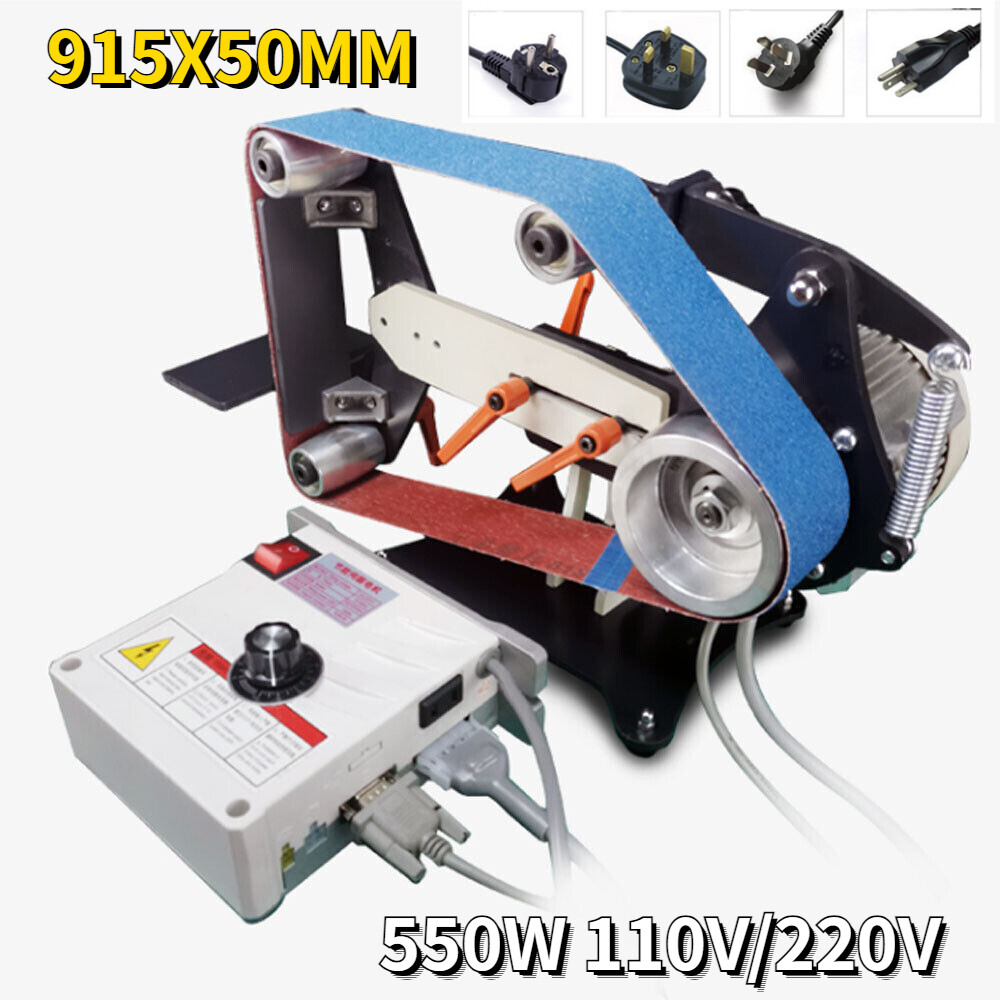915X50MM Abrasive Belt Grinding Machine Small Polishing Sharpener Sand Machine