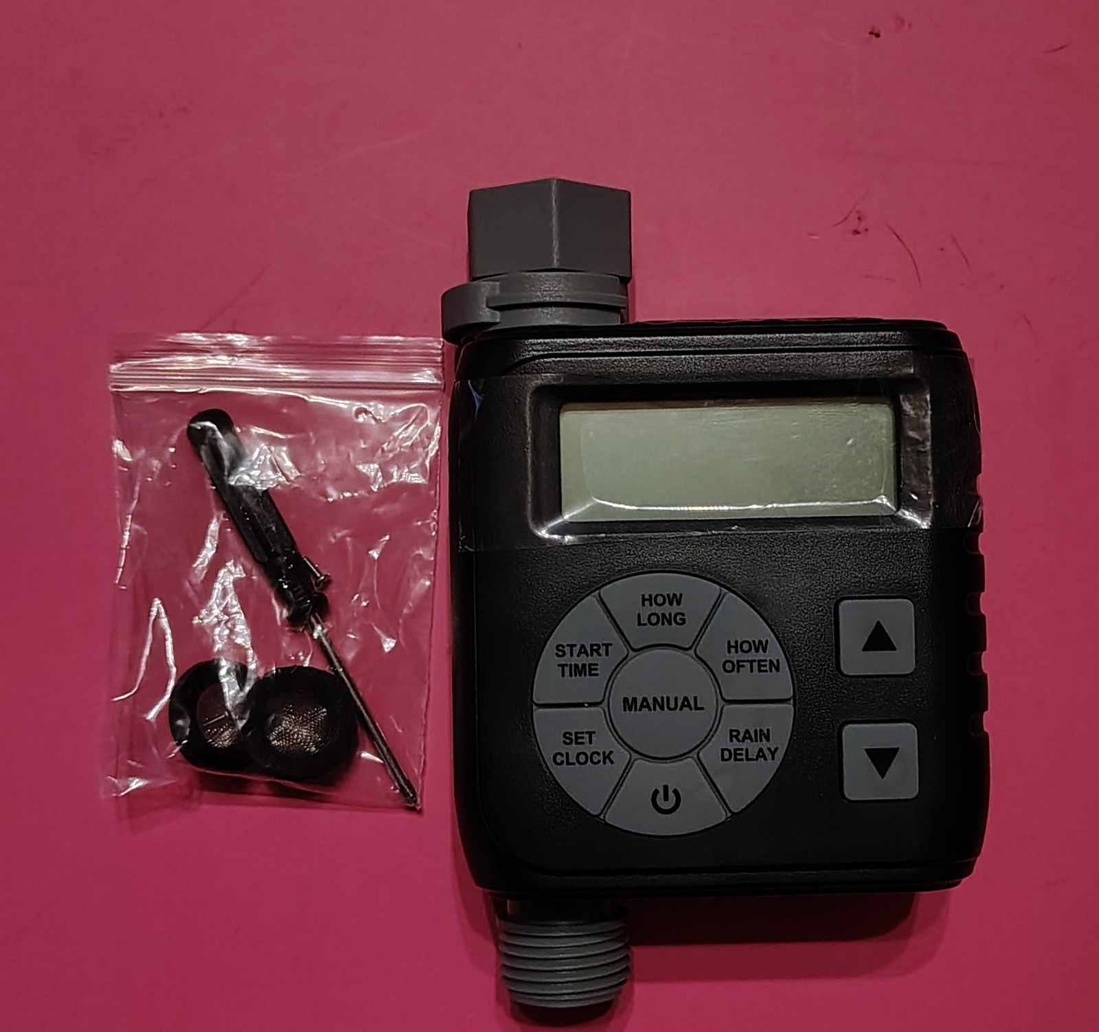Sprinkler Timer, Programmable Irrigation Water Timer for Garden Hose HTM-01G