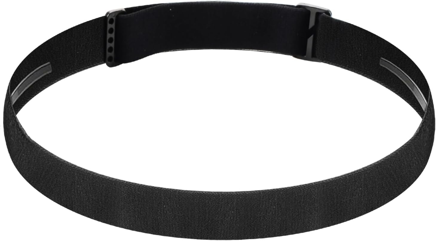 Elastic Headlamp Strap Replacement Headband, fit for Most Headlamps Black Diamon