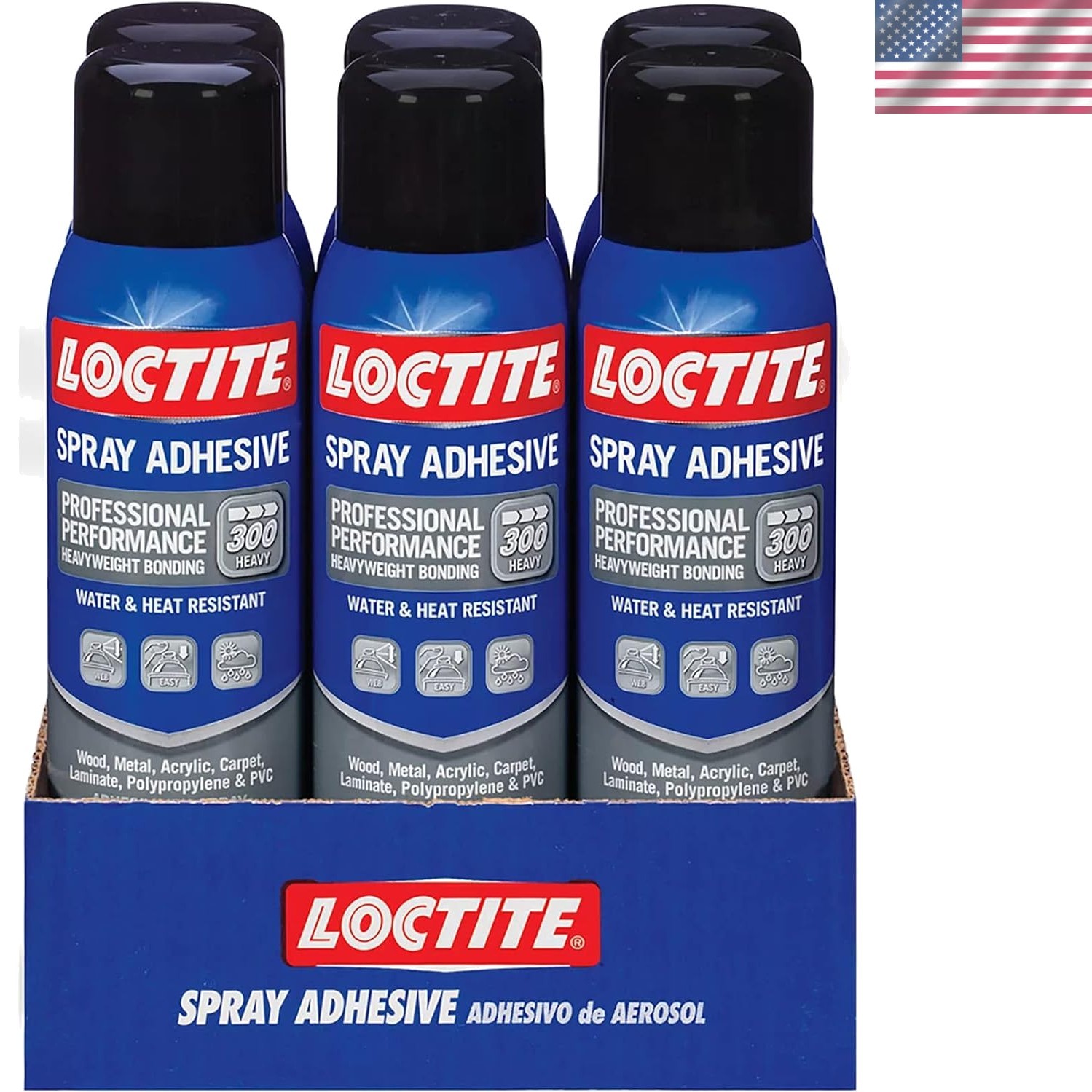 High-Strength Spray Adhesive, 13.5 Oz Can - Invisible Repair & Water Resistant