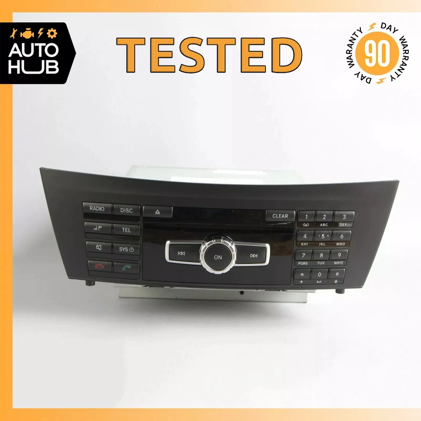 Mercede W204 C250 C300 C350 Navigation Command Head Unit CD Audio OEM