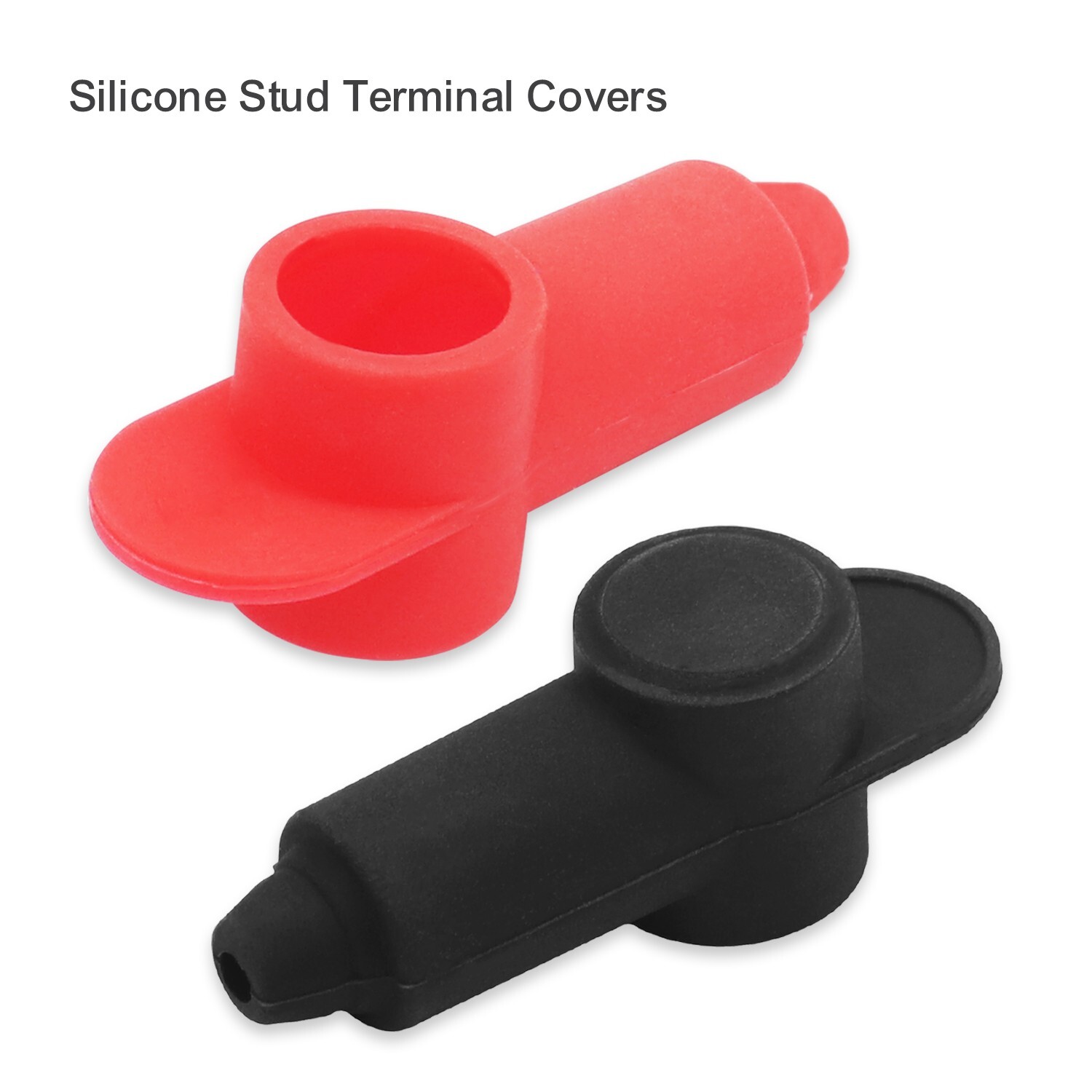 Recoil STC12-10 Silicone Terminal Covers for Alternator Battery Stud