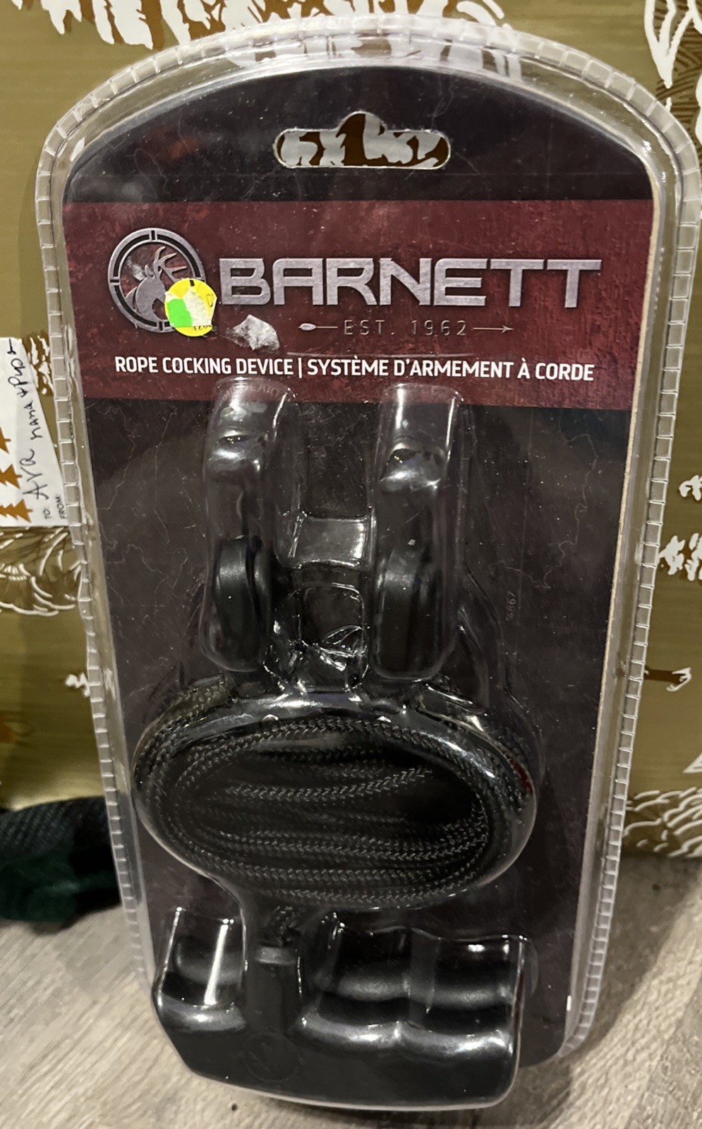 BARNETT CROSSBOWS ROPE COCKING DEVICE - Black - Model 17014 - NEW IN PACKAGE