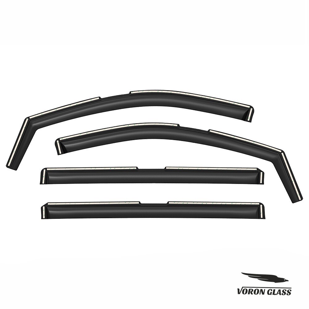 Rain Visors Wind Rain Guards for 2008-2020 Dodge Grand Caravan