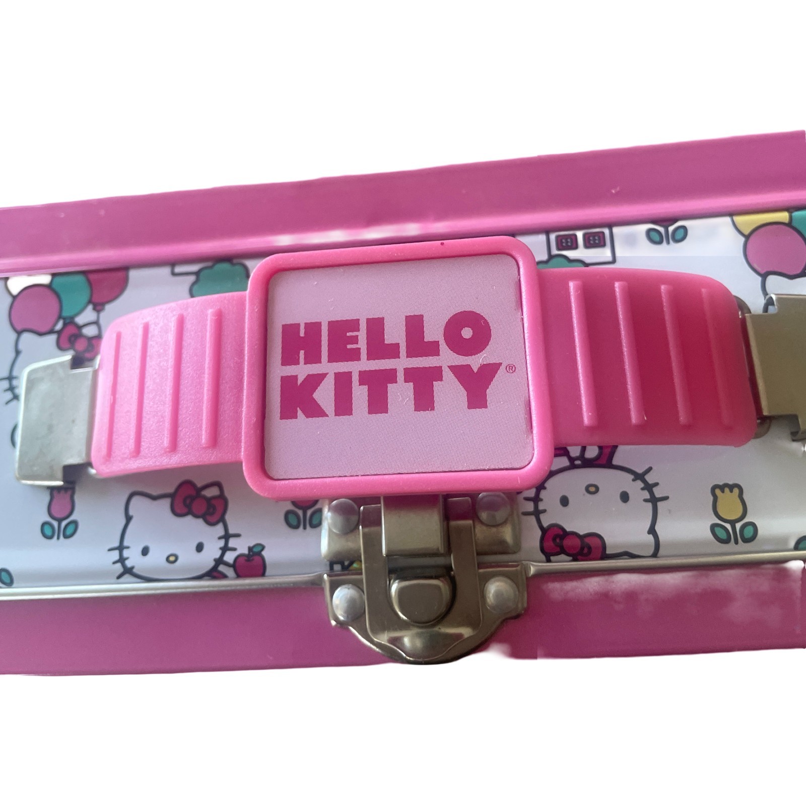 Hello Kitty Metal Tin Lunch Box
